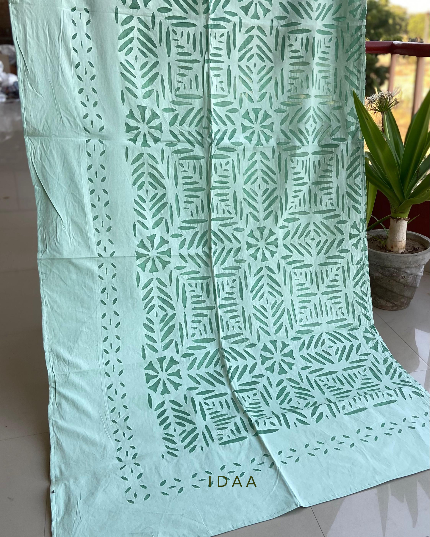 Double Bed Barmeri Patchwork Bedsheets