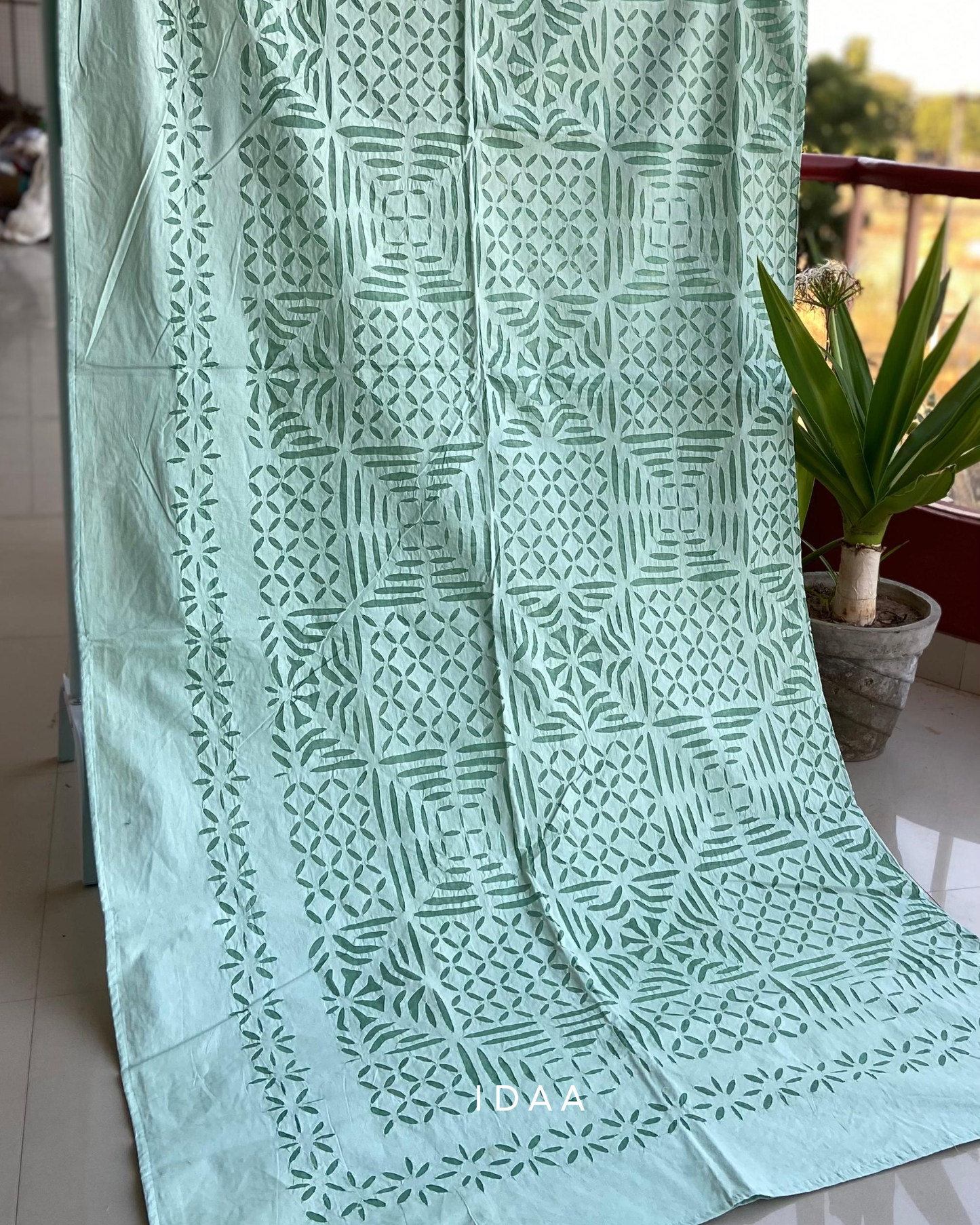 Double Bed Barmeri Patchwork Bedsheets