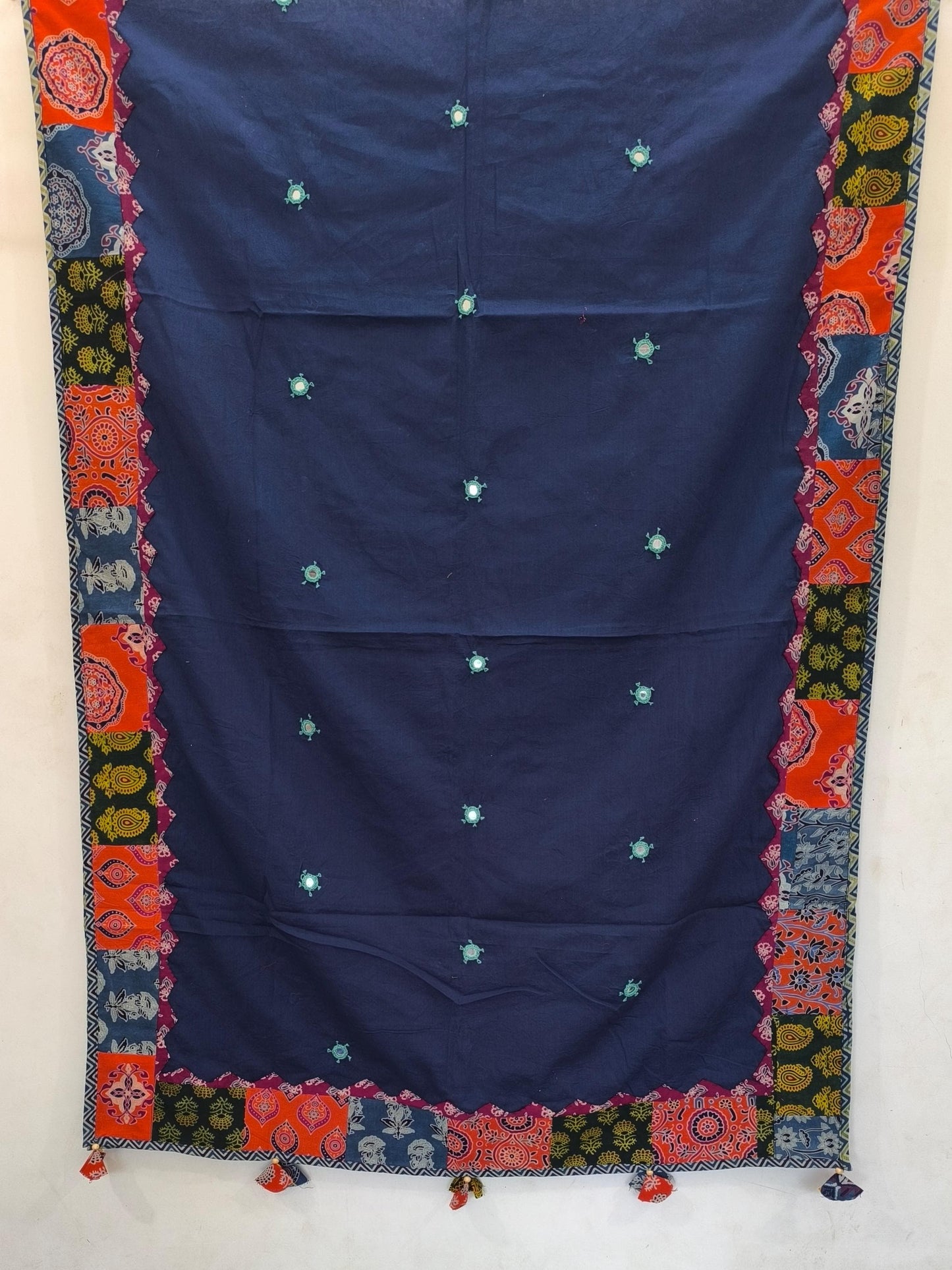 Ajrakh Appliqué Dupatta