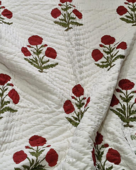 Handblock Printed Quilts – Handmade in Jaipur with Heart