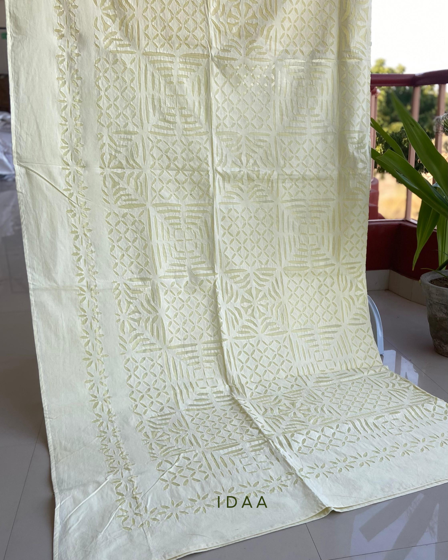 Double Bed Barmeri Patchwork Bedsheets