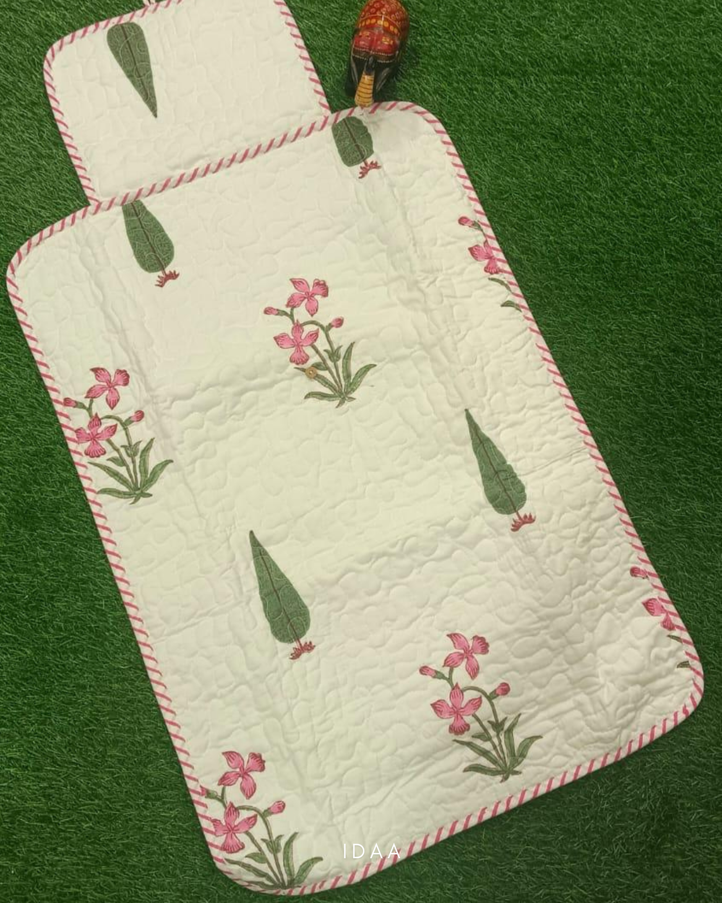 Handblock Printed Diaper Mats – Soft, Safe & Handcrafted