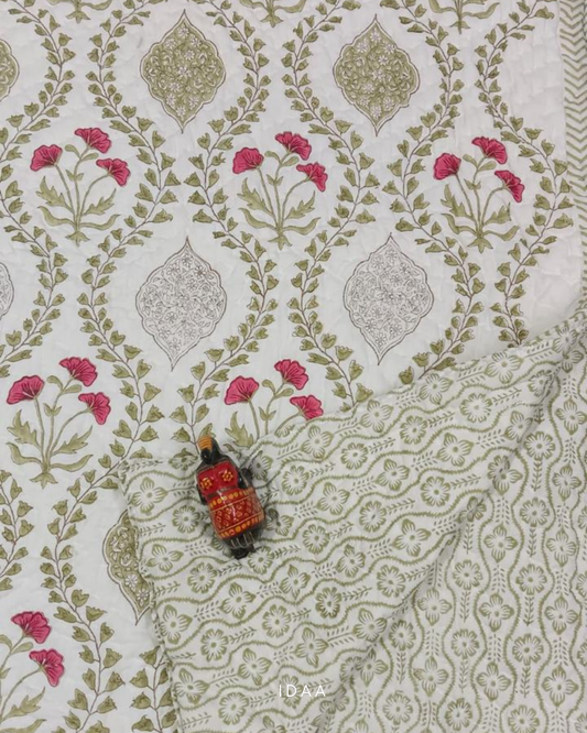 Handblock Printed Quilts – Handmade in Jaipur with Heart