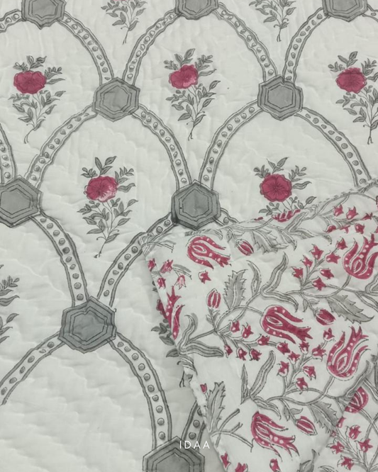 Handblock Printed Quilts – Handmade in Jaipur with Heart