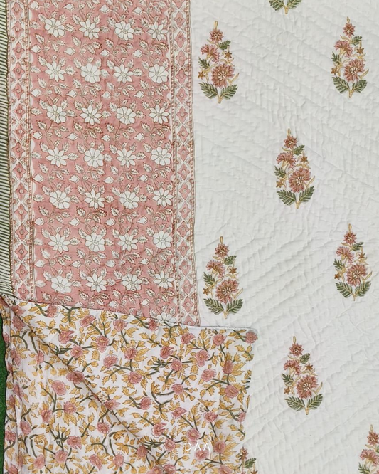 Handblock Printed Quilts – Handmade in Jaipur with Heart