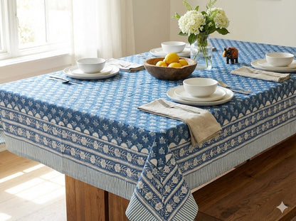 Handblock Printed Table Cover – Made in Jaipur