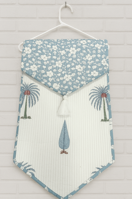 Hand Block Printed Quilted Table Runner – Tradition at the Table