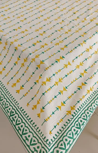 Handblock Printed Table Cover – Made in Jaipur