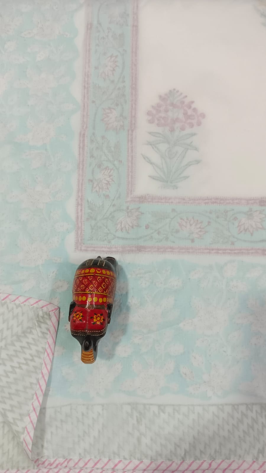 Layered Premium Reversible Mulmul Dohars – Handblock Printed in Rajasthan