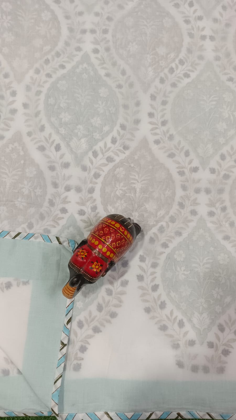 Layered Premium Reversible Mulmul Dohars – Handblock Printed in Rajasthan