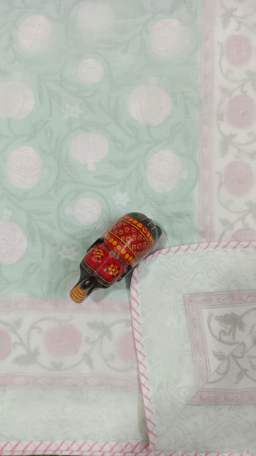 Layered Premium Reversible Mulmul Dohars – Handblock Printed in Rajasthan