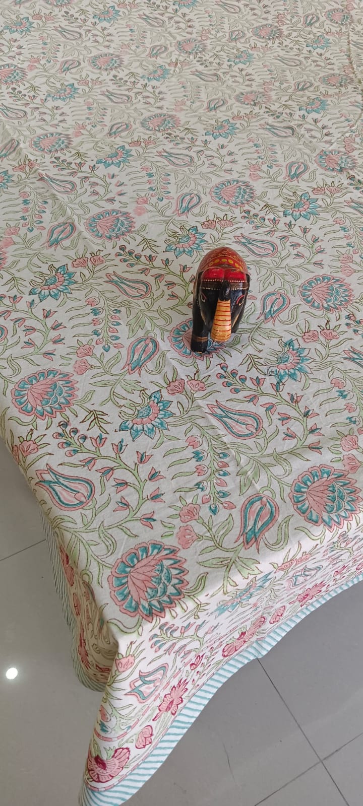 Handblock Printed Table Cover – Made in Jaipur